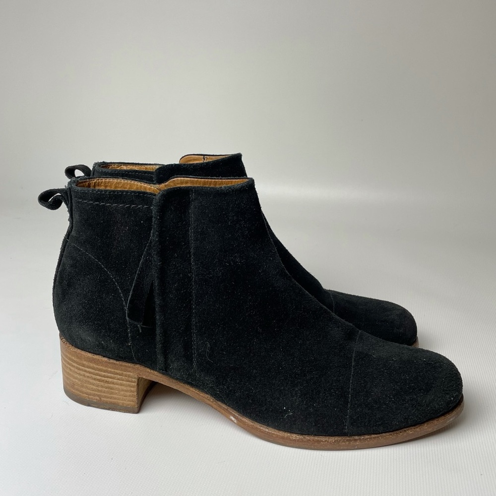 Alberto Fermani Perla Suede Ankle Boots - sz 37
